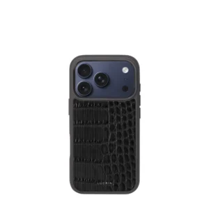 Crocodile Style Calfskin Back Cover - iPhone 17/16 Series